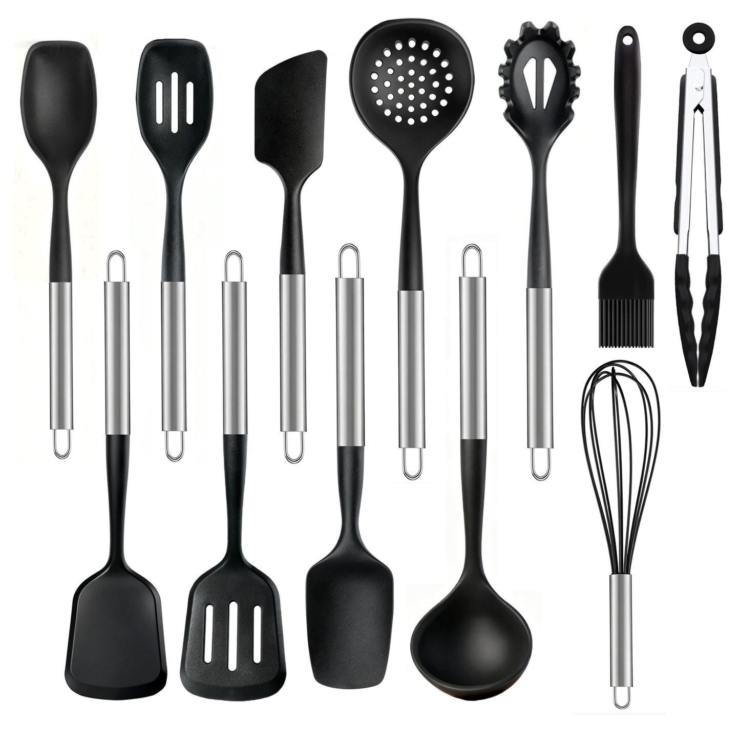12 PCS Silicone Kitchen Utensils Set