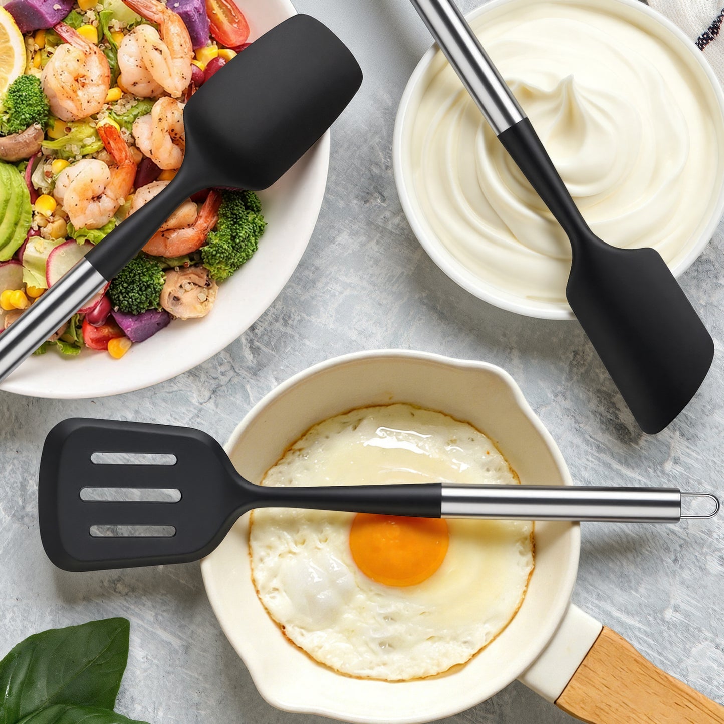 12 PCS Silicone Kitchen Utensils Set