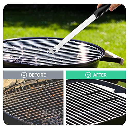 14" Long Grate Grill Scraper with Long Handle